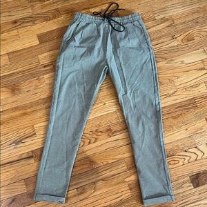 Shinestar Grey Check Drawstring Pants